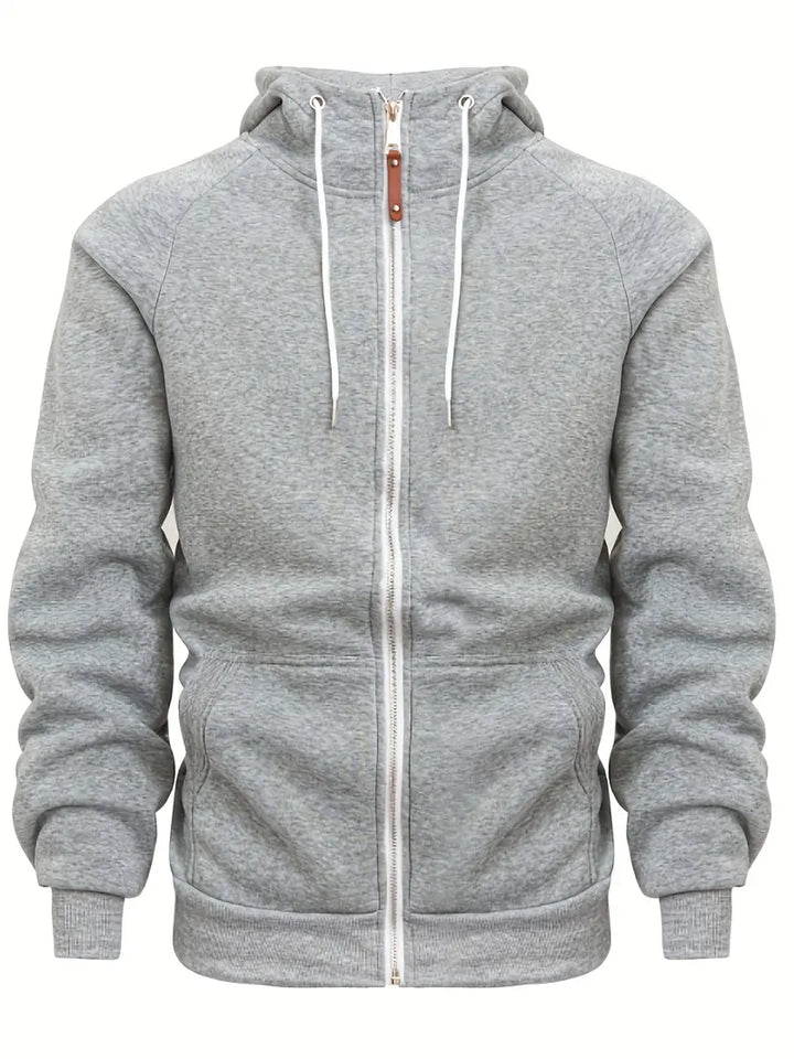 Diederik | Men's Full Zip Hoodie Fleece Sweatshirt 4