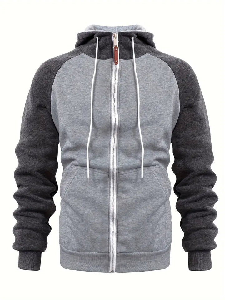 Diederik | Men's Full Zip Hoodie Fleece Sweatshirt 6