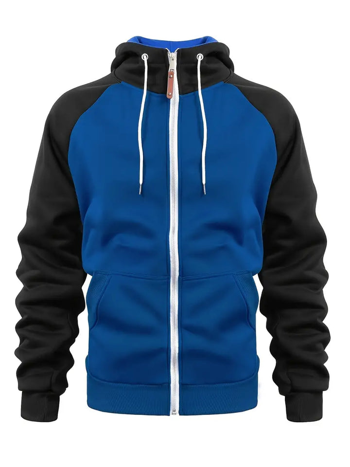 Diederik | Men's Full Zip Hoodie Fleece Sweatshirt 8