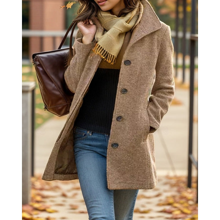 Dieuwke | Women's Car Coat Winter Mid Length 2