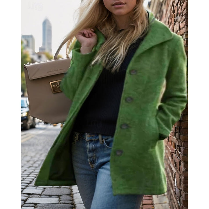 Dieuwke | Women's Car Coat Winter Mid Length 4