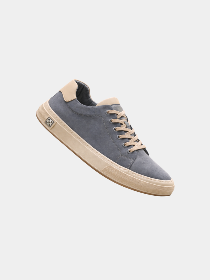Dorian - Stitched Canvas Low Top Sneakers 3