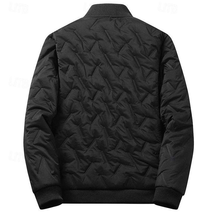 Douglas | Men's Quilted Bomber Jacket Sherpa Lined Winter Insulated 7