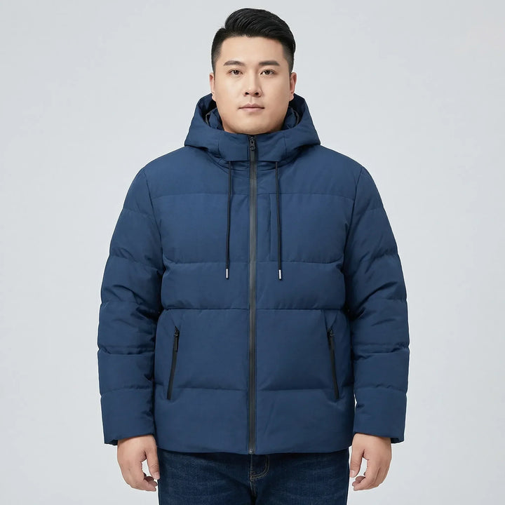 Douwe | Men's Hooded Winter Jacket Padded Big And Tall 2