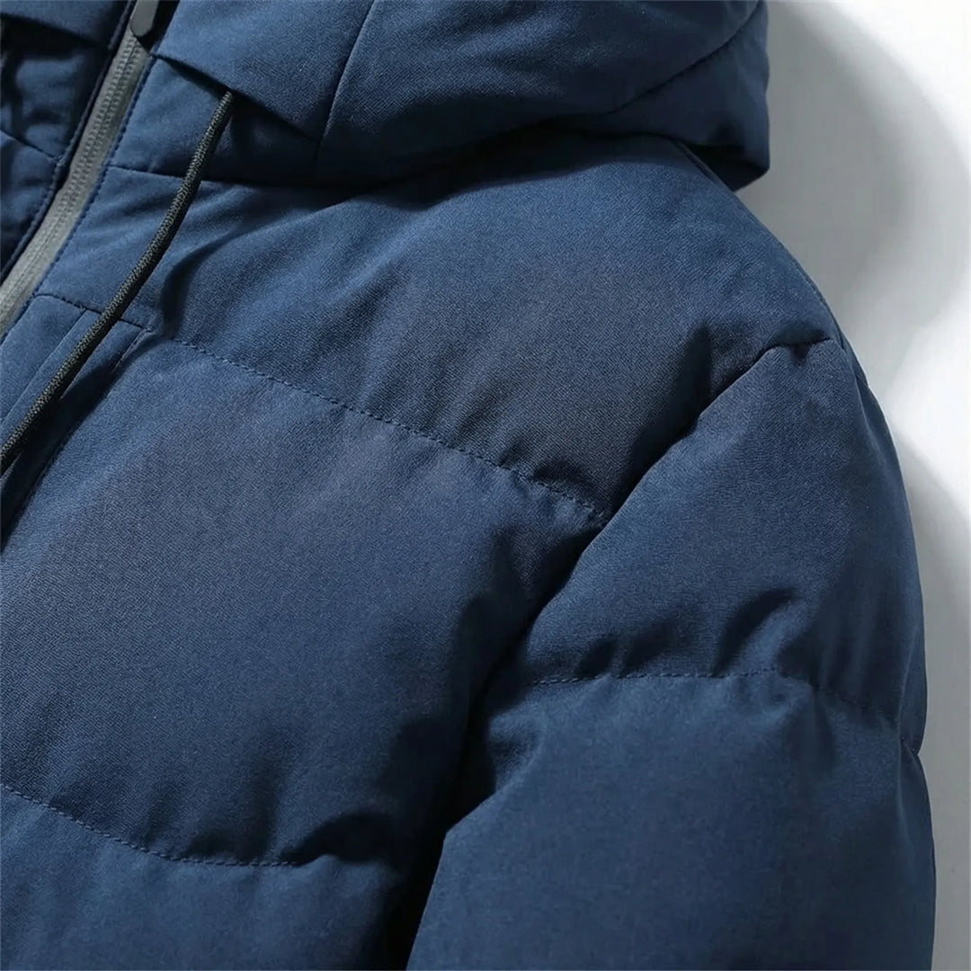 Douwe | Men's Hooded Winter Jacket Padded Big And Tall 6