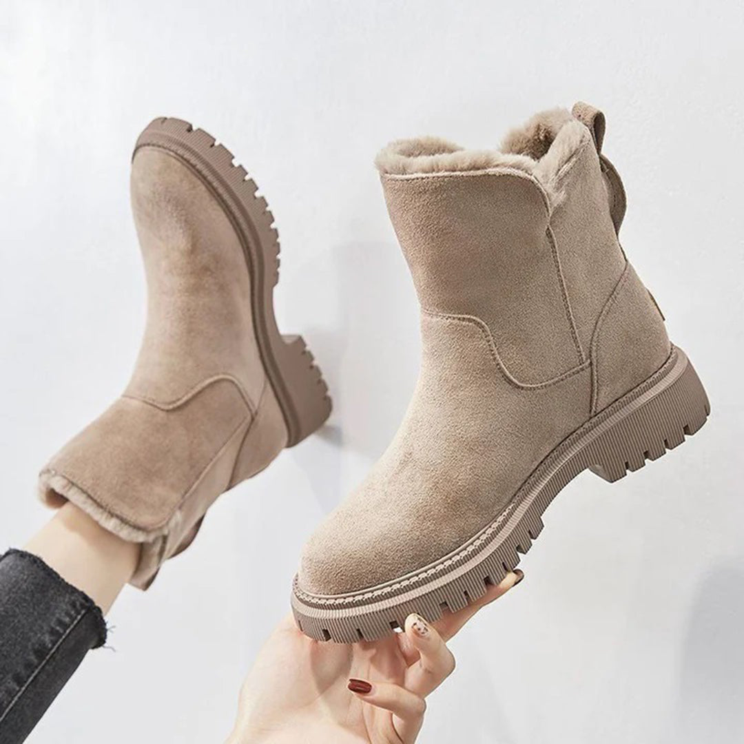 Edith | Women's Orthopedic Ankle Boots Winter Fur Lined Comfortable 1