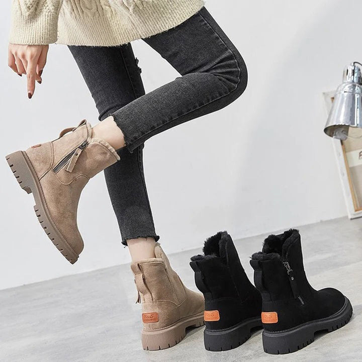 Edith | Women's Orthopedic Ankle Boots Winter Fur Lined Comfortable 5