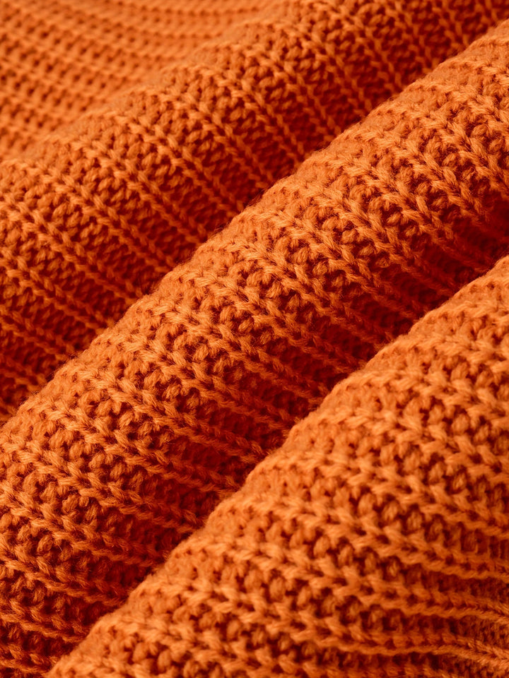 Eileen - Chunky Ribbed Cowl Sweater 4