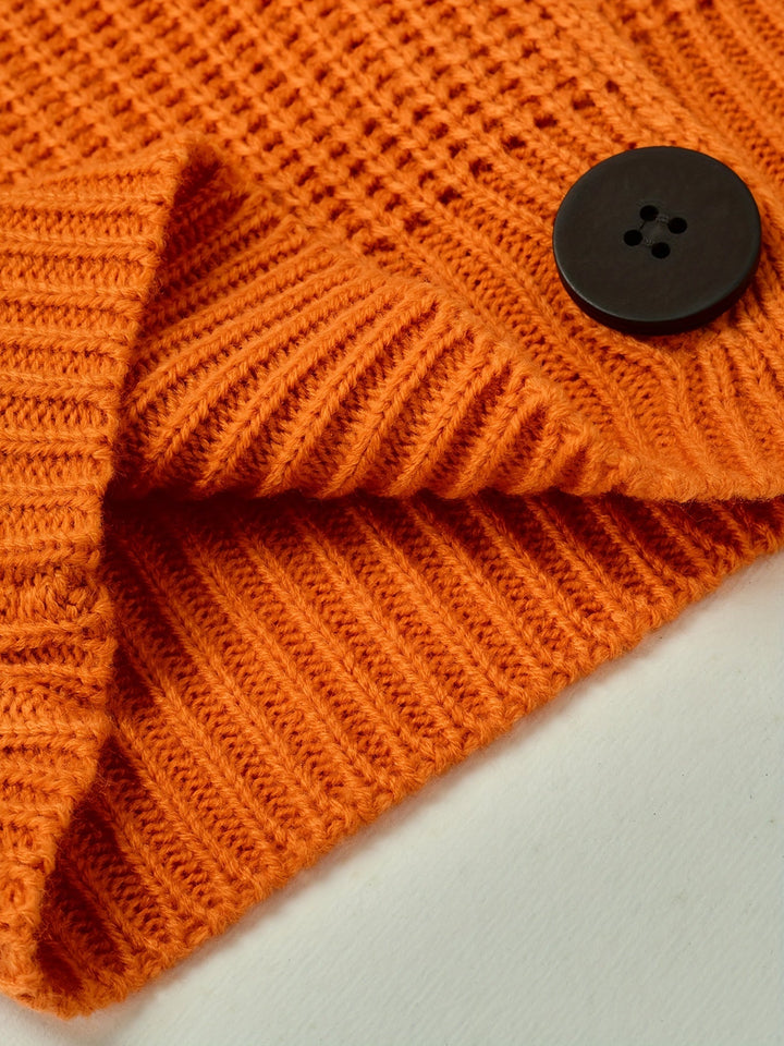 Eileen - Chunky Ribbed Cowl Sweater 5