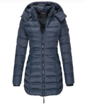 Elisa - Long Hooded Puffer Jacket