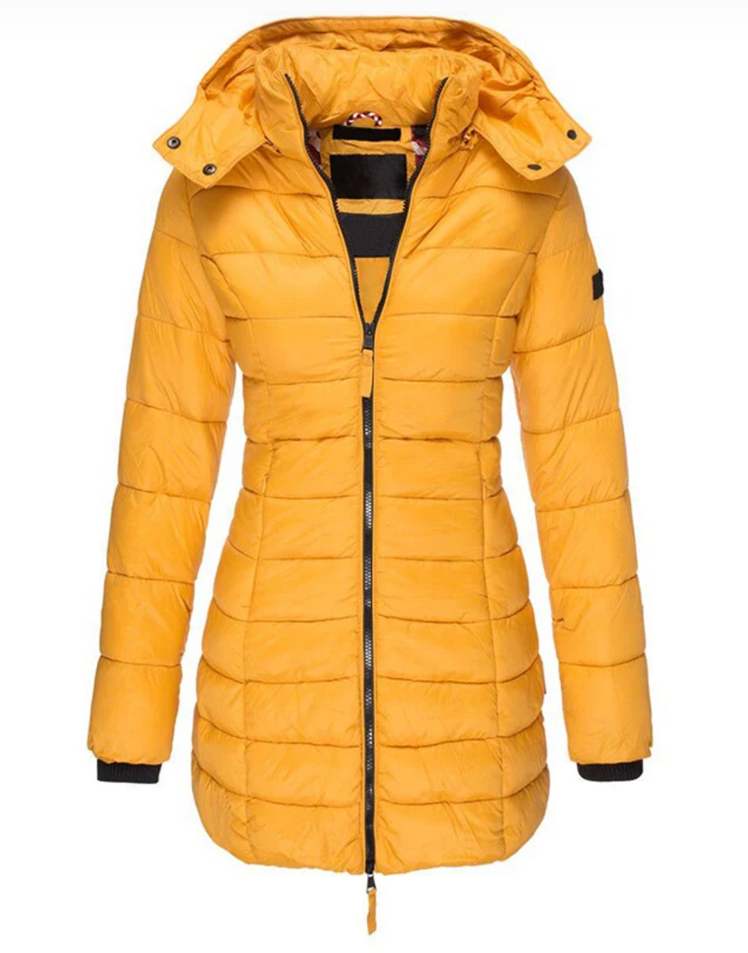 Elisa - Cosy Hooded Down Fall Jacket 2