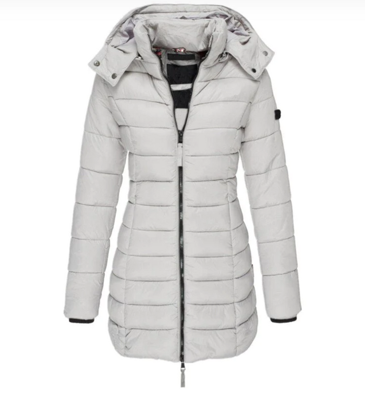 Elisa - Cosy Hooded Down Fall Jacket 7