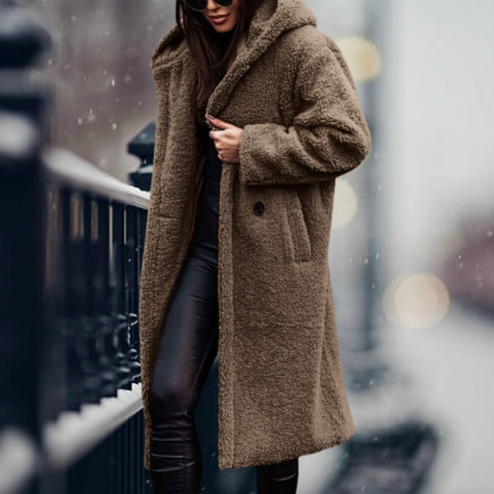 Elke - Faux Fur Hooded Jacket 10