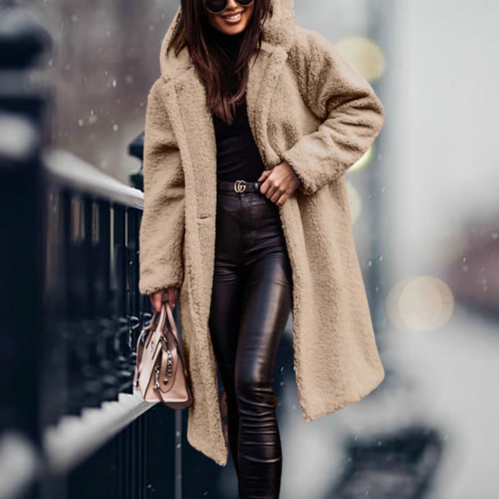 Elke - Faux Fur Hooded Jacket 11