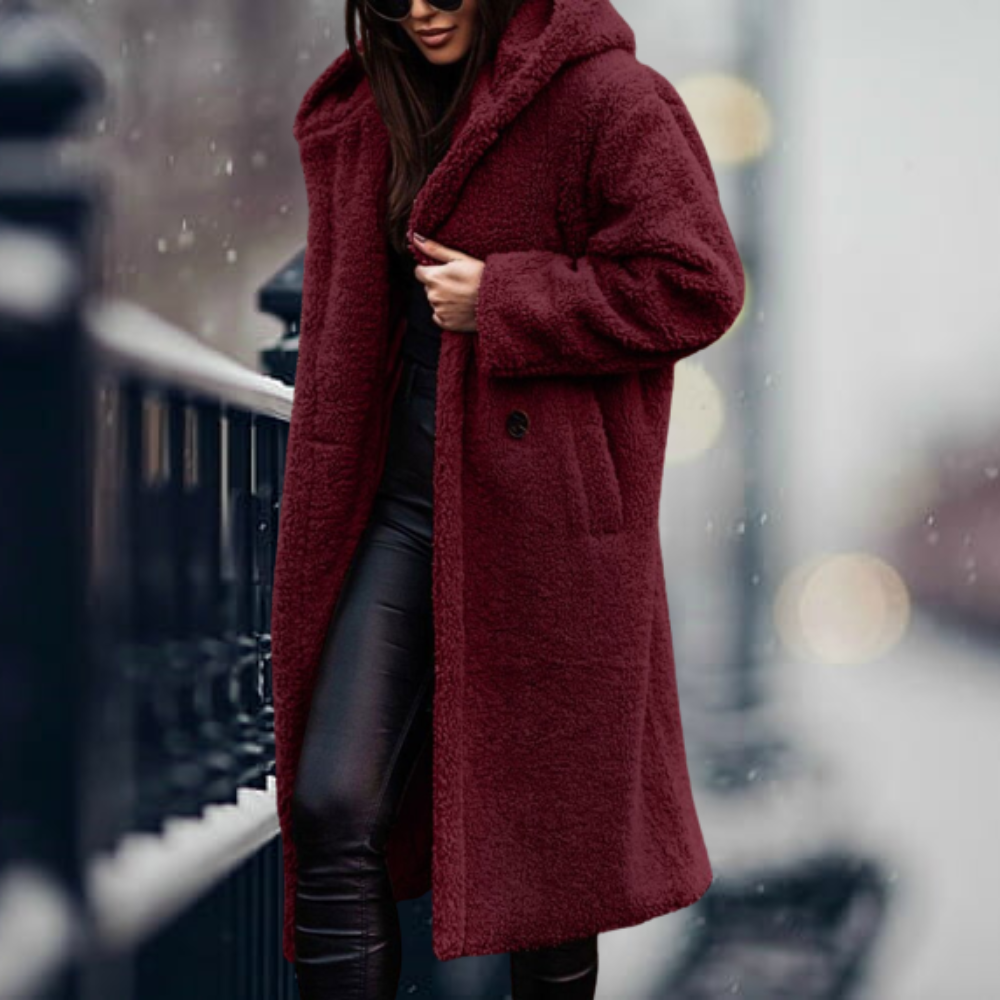 Elke - Faux Fur Hooded Jacket 12