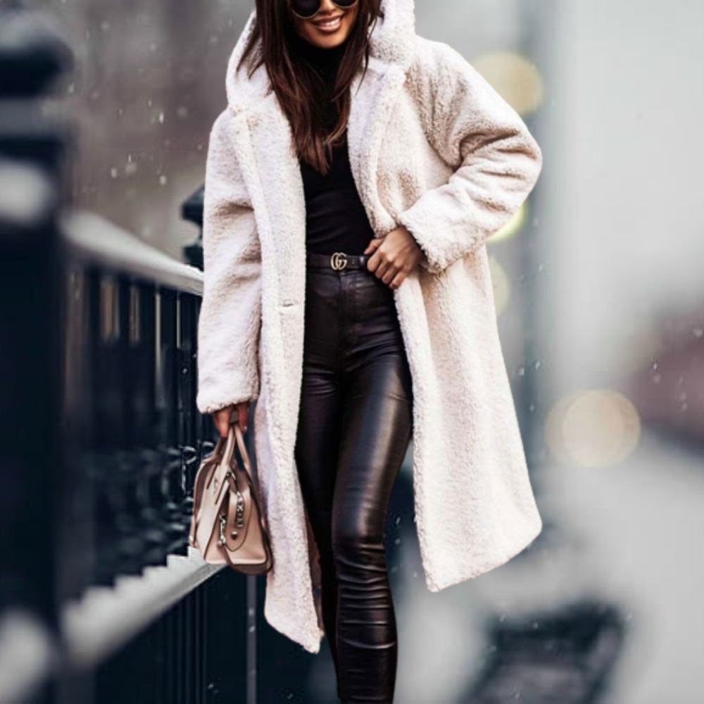 Elke - Faux Fur Hooded Jacket 4