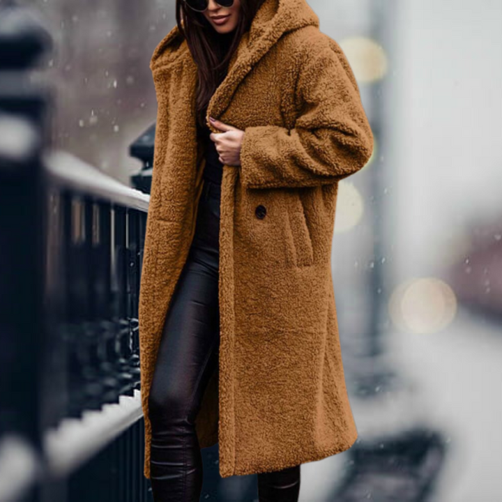 Elke - Faux Fur Hooded Jacket 5