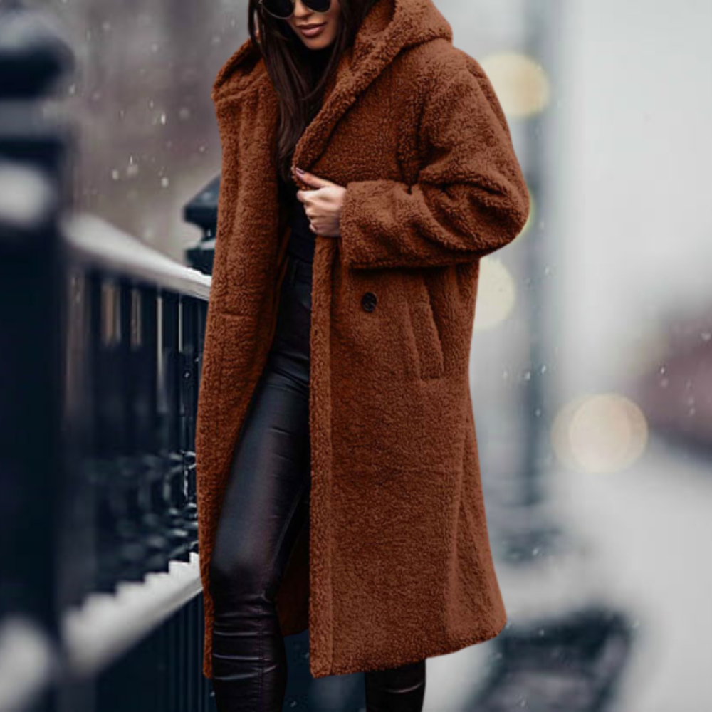Elke - Faux Fur Hooded Jacket 6