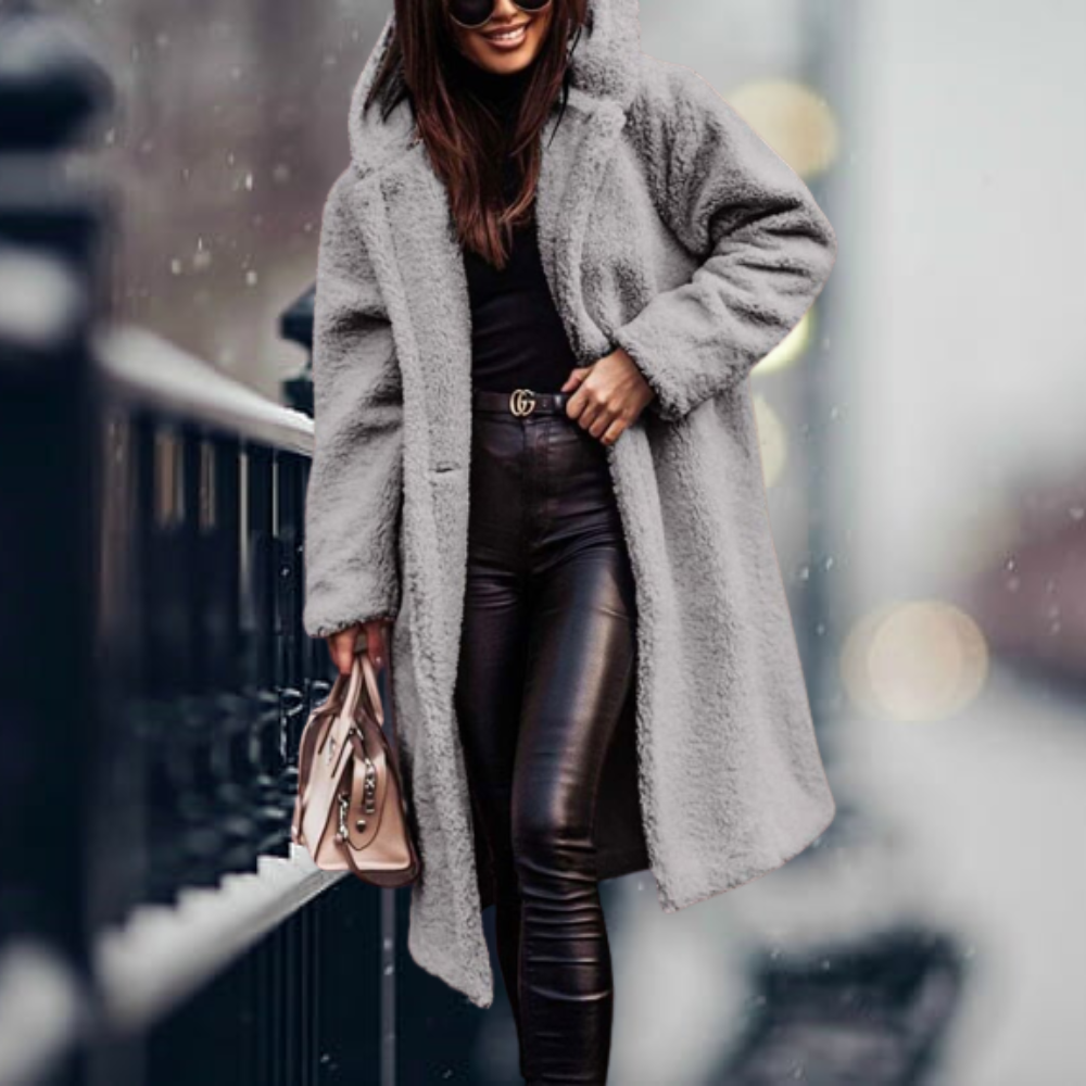 Elke - Faux Fur Hooded Jacket 8