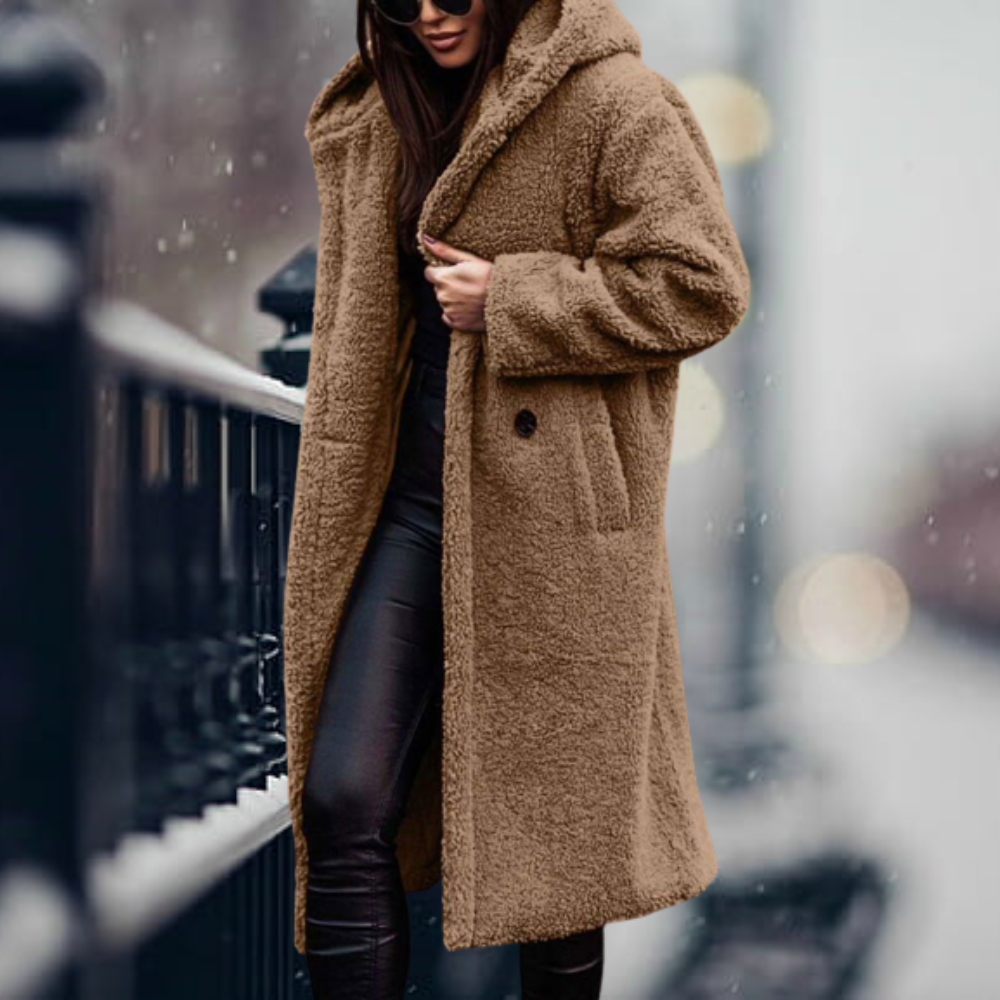 Elke - Faux Fur Hooded Jacket 9