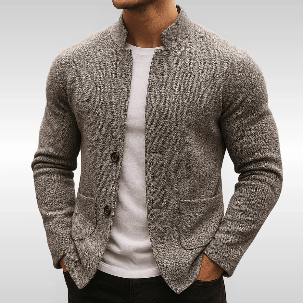 Ellington - Textured Knit Button Jacket 1