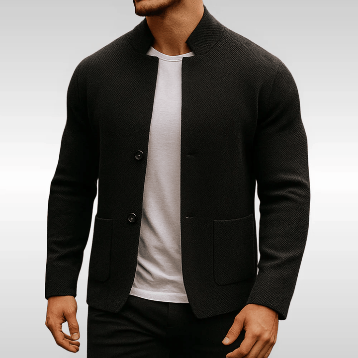 Ellington - Textured Knit Button Jacket 2