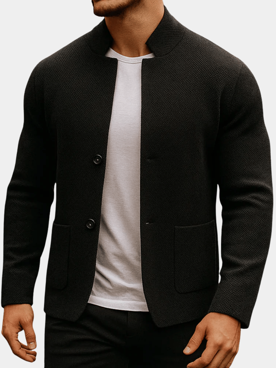 Ellington - Textured Knit Button Jacket 4
