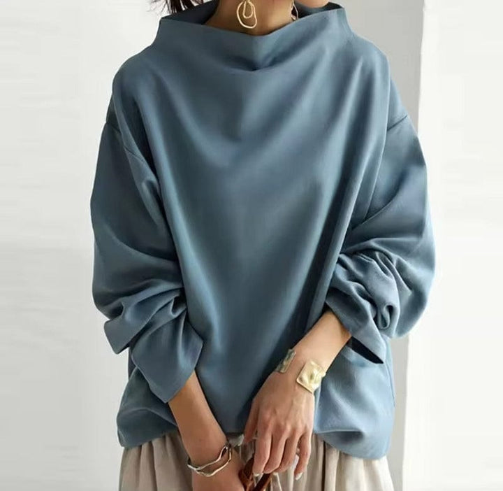 Elly - Soft Mock Neck Sweater 2