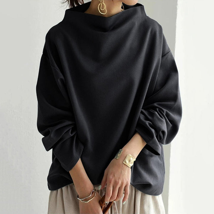 Elly - Soft Mock Neck Sweater 4