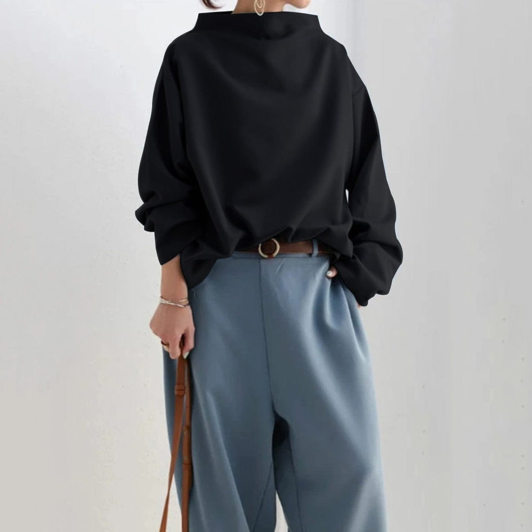 Elly - Soft Mock Neck Sweater 7