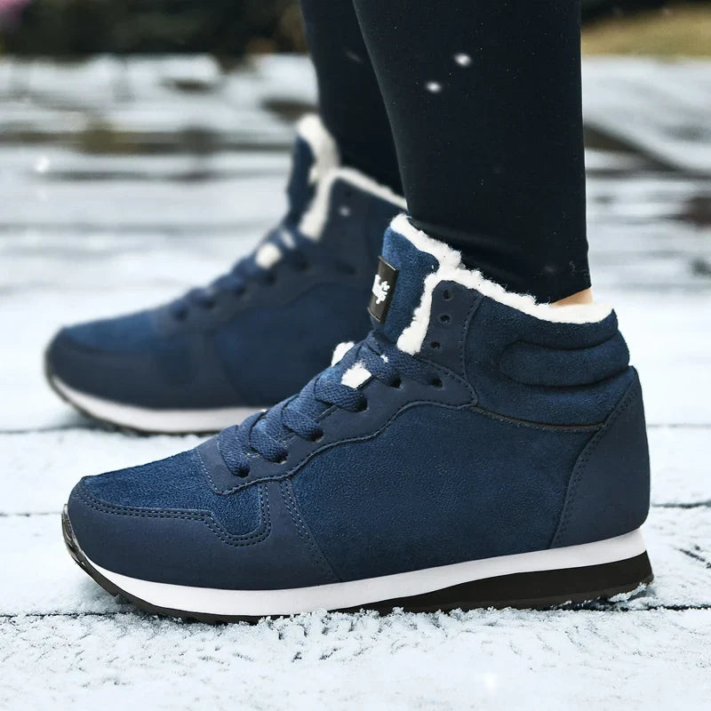 Elske | Women's Fur Lined High Top Winter Sneakers 10
