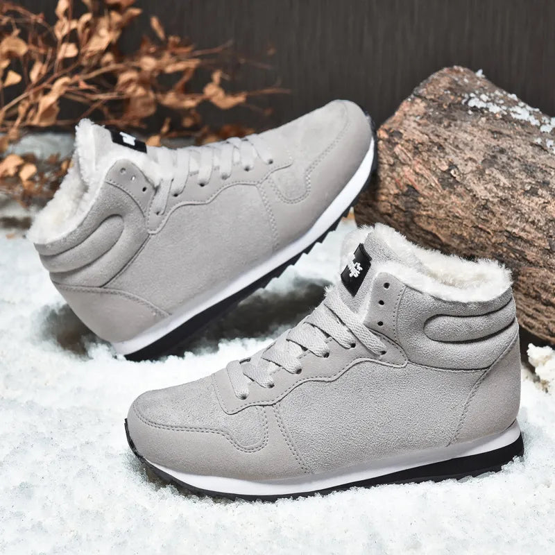 Elske | Women's Fur Lined High Top Winter Sneakers 5