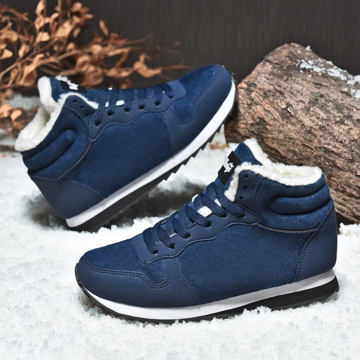 Elske | Women's Fur Lined High Top Winter Sneakers 8