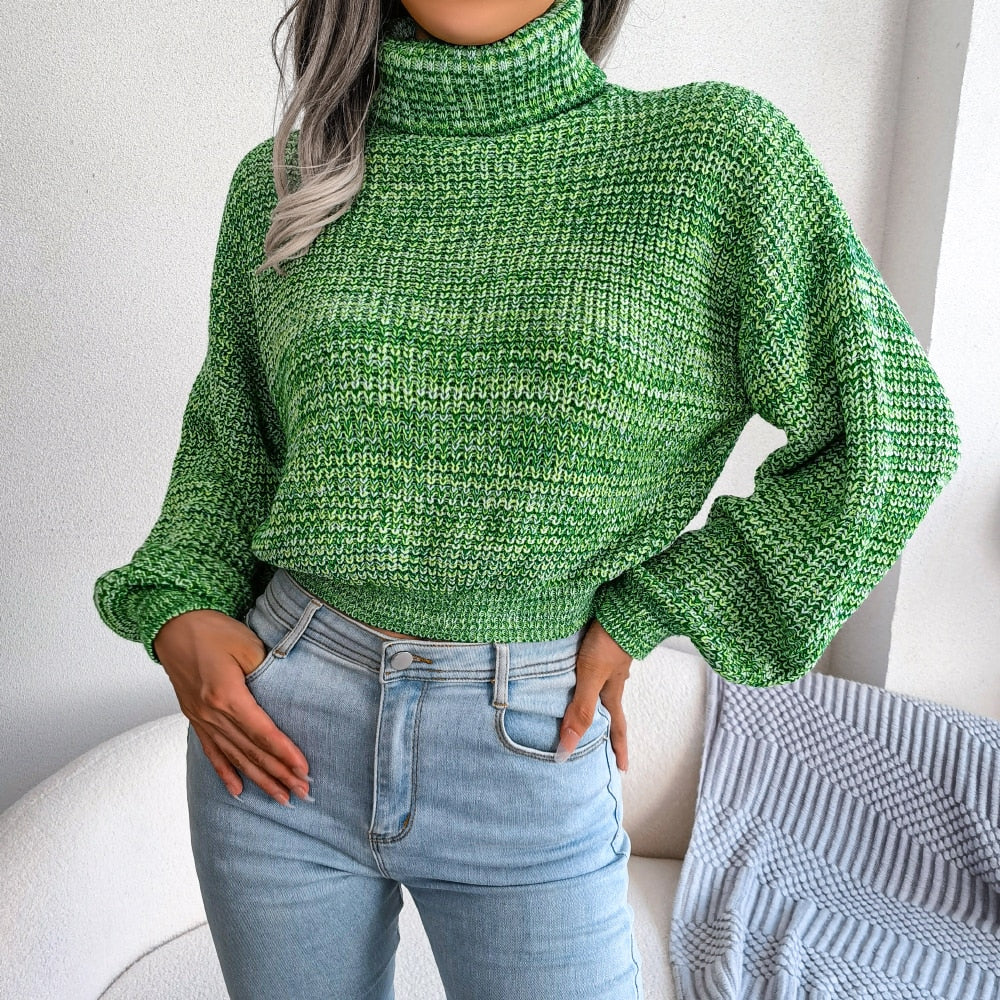 Emilia - Turtleneck Knit Sweater 1
