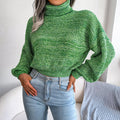 Emilia - Turtleneck Knit Sweater
