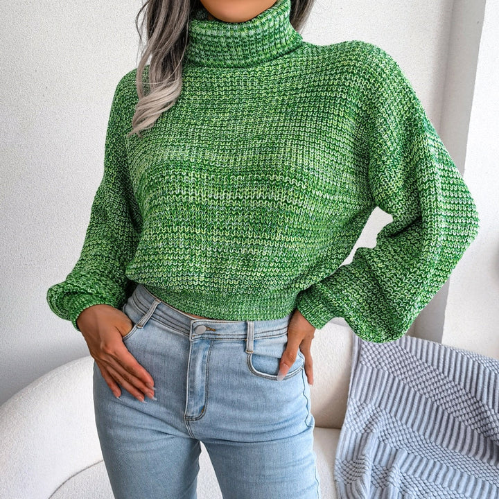 Emilia - Turtleneck Knit Sweater 1