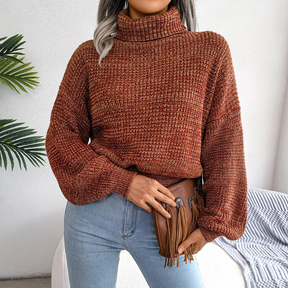 Emilia - Turtleneck Knit Sweater 2