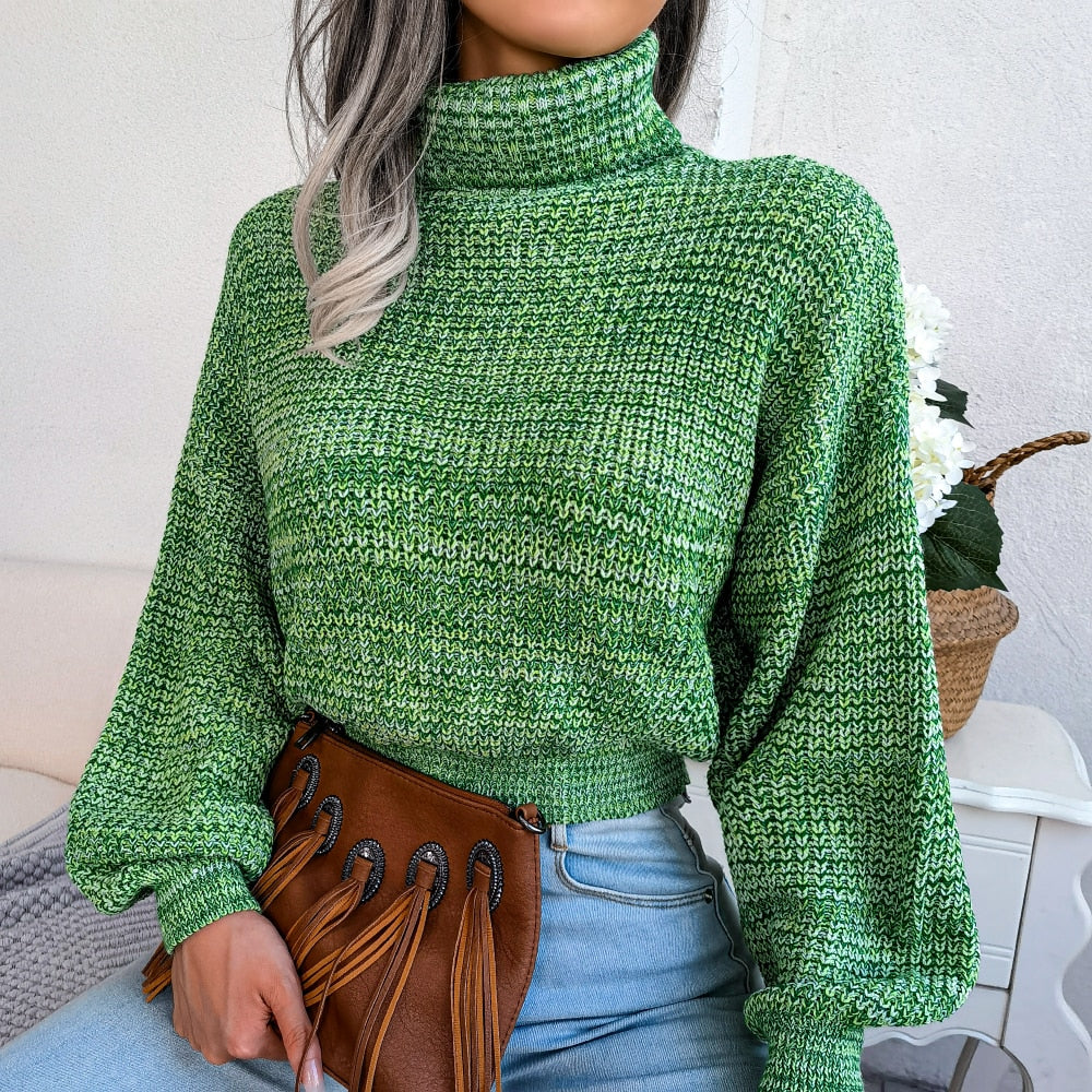 Emilia - Turtleneck Knit Sweater 6