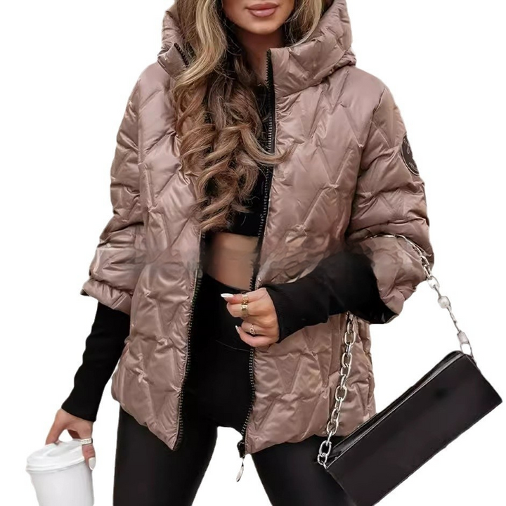 Emilienne | Women's Hooded Quilted Puffer Jacket 1