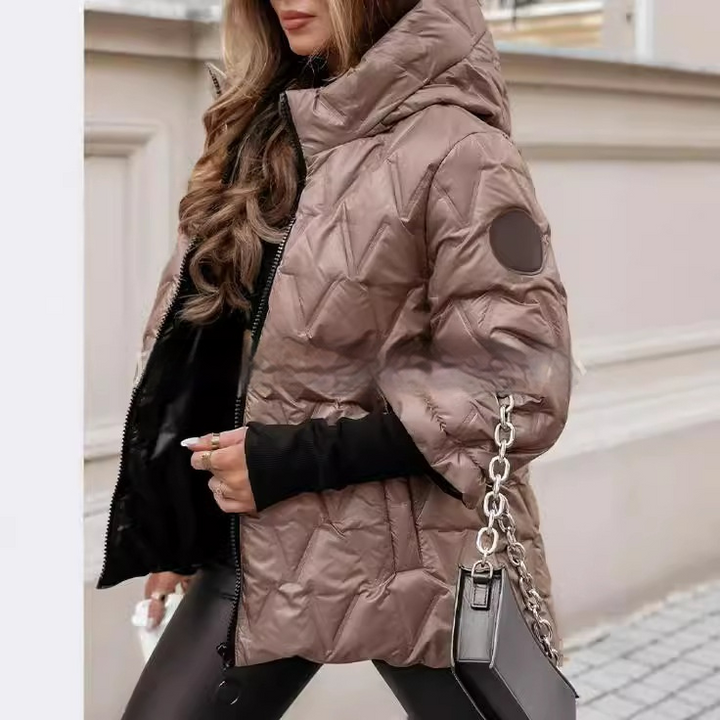 Emilienne | Women's Hooded Quilted Puffer Jacket 6