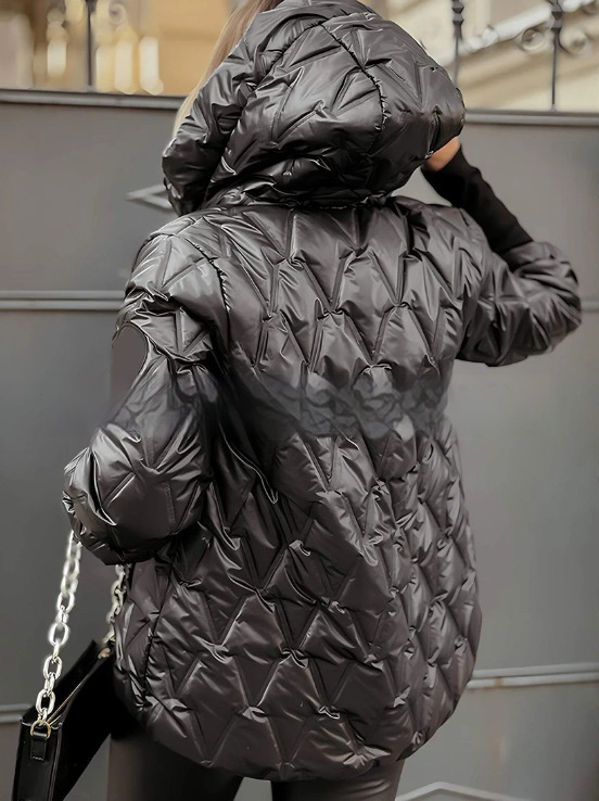 Emilienne | Women's Hooded Quilted Puffer Jacket 7