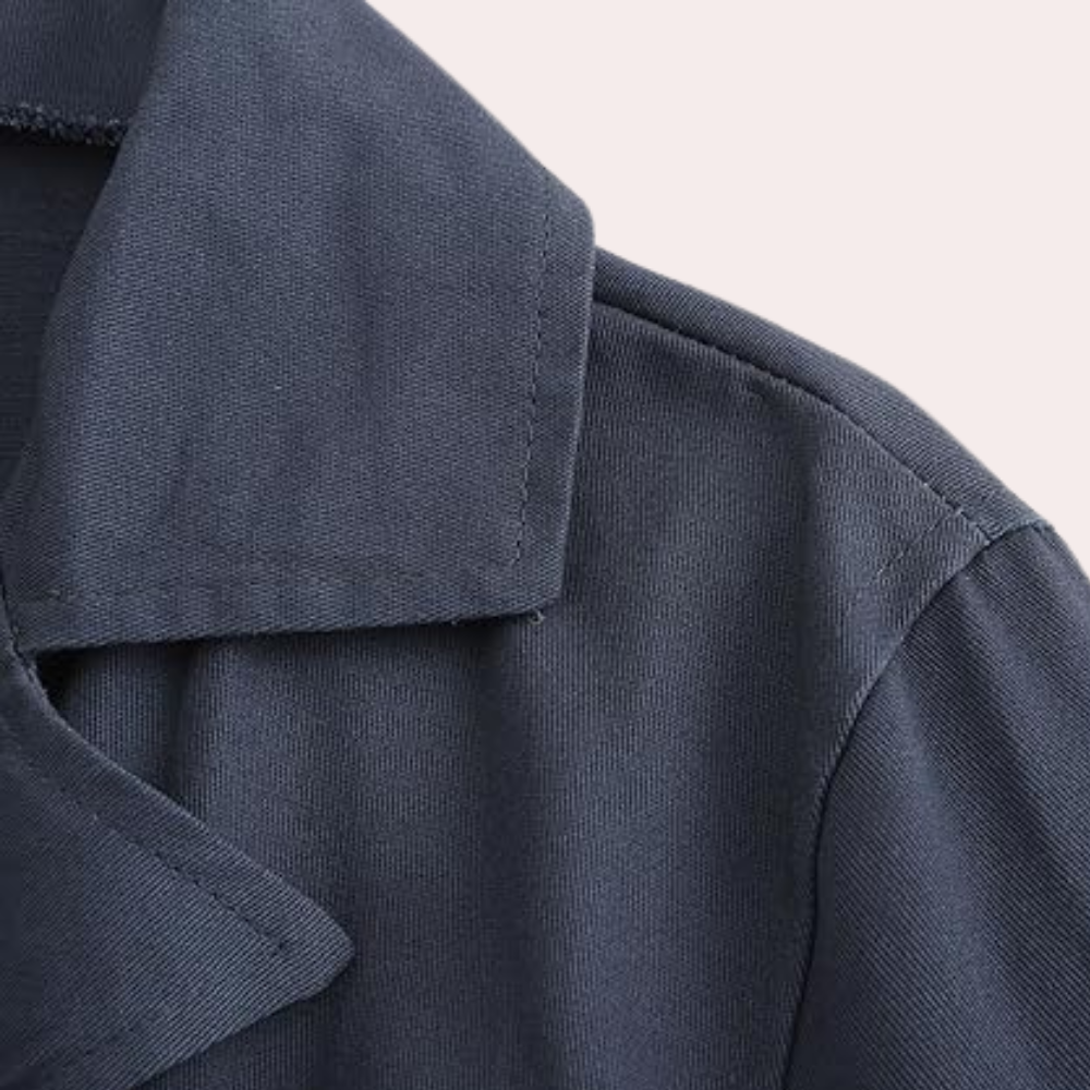 Evert | Men's Pea Coat Double Breasted Casual Jacket 4