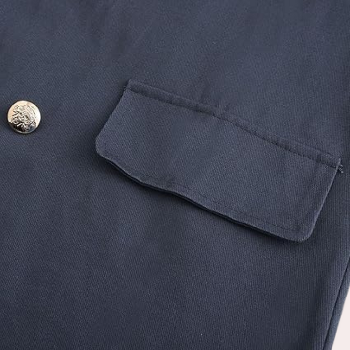 Evert | Men's Pea Coat Double Breasted Casual Jacket 5