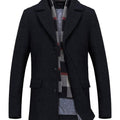 Ewout | Men's Single Breasted Overcoat