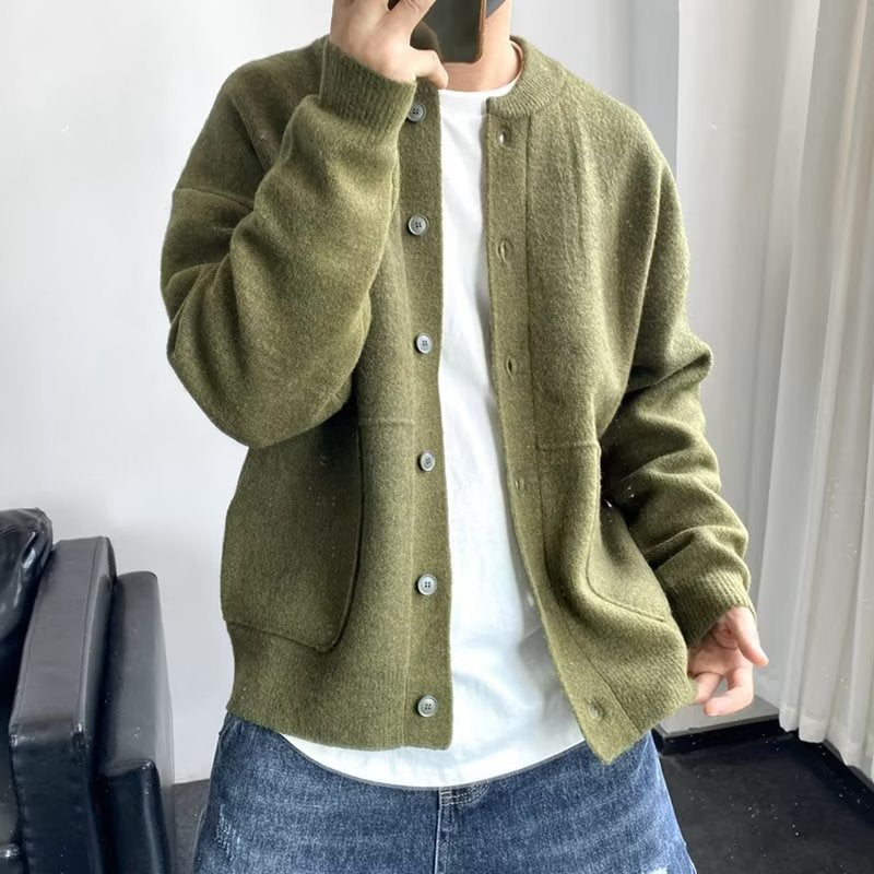 Fabian | Men's Knit Cardigan Sweater Button Up Jacket 1