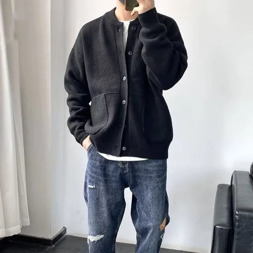 Fabian | Men's Knit Cardigan Sweater Button Up Jacket 5