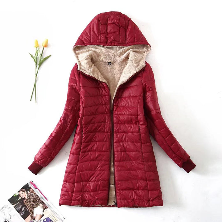 Faustine | Women's Long Hooded Puffer Coat 1