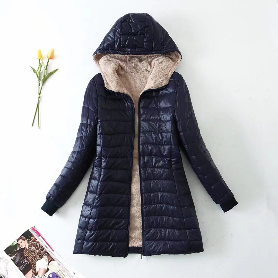 Faustine | Women's Long Hooded Puffer Coat 2