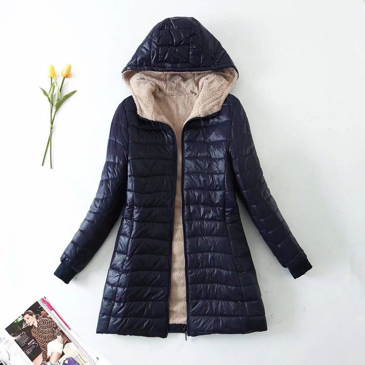 Faustine | Women's Long Hooded Puffer Coat 2