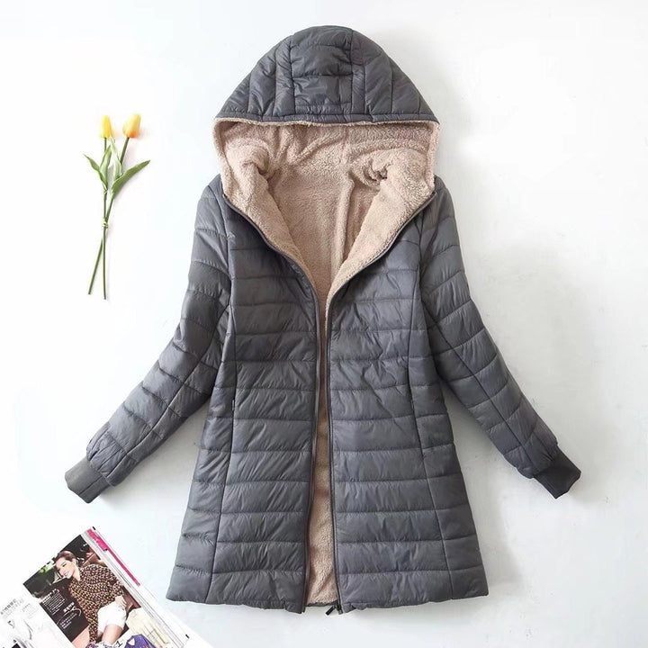 Faustine | Women's Long Hooded Puffer Coat 4